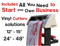 Vinyl cutters packages