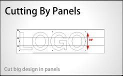 cutting by panels