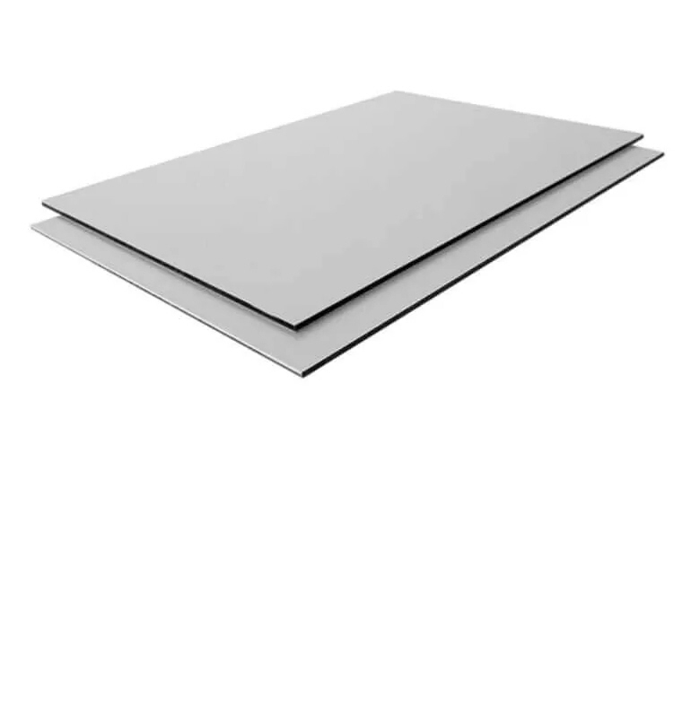 Panneau composite en aluminium 3 mm - Argent Mat/Gloss (4'x8', 24''x48'')
