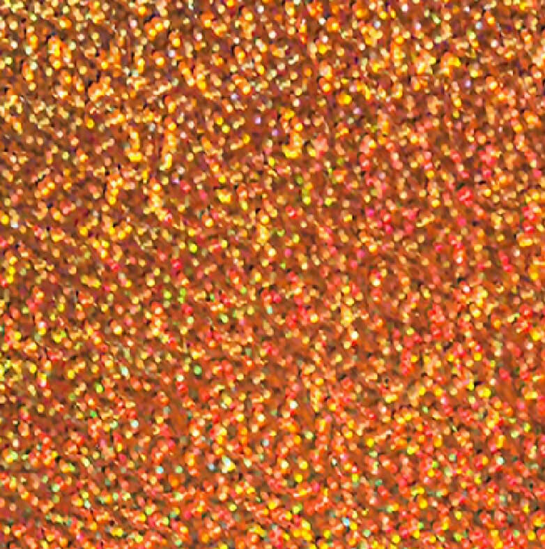 Siser -  Holographic Orange - 1 Rouleau (20&#39&#39 x 10 verges)