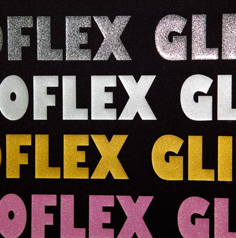 Vinyl transfer à chaud Siser VideoFlex Glitter Vinyl - 15" X 1 Verge