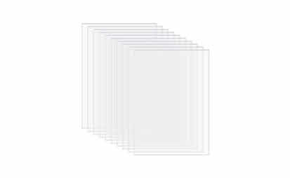 Feuille d'Acrylique extrudé (1/8''-3 mm) - Clair / Transparent