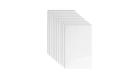 Feuille d'Acrylique cast - Blanc Translucide (3/16'', 3/4'') - 4' x 8' non transparent
