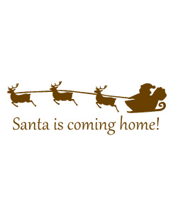 Santa is coming home